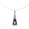 Navajo Sterling Silver Opal 16" Box Chain Pendant Necklace Set AX127460